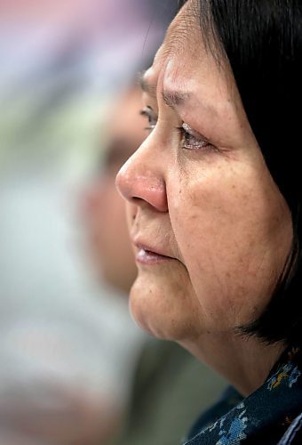 RUTH BONNEVILLE / WINNIPEG FREE PRESS 

LOCAL - Shamattawa

SHAMATTAWA FIRST NATION DECLARES STATE OF EMERGENCY

 SHAMATTAWA FIRST NATION CHIEF JORDNA HILL AND GRAND CHIEF CATHY MERRICK SPEAK TO THE MEDIA ABOUT  THE SITUATION IN THEIR COMMUNITY AFTER THE FIRE AT MKO WINNIPEG OFFICE MAIN BOARDROOM ON ELLICE AVENUE MONDAY. 

March 13th, 2023

