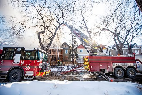 MIKAELA MACKENZIE / WINNIPEG FREE PRESS

Firefighters battle a house fire on Spence Street, just south of Sargent Avenue, in Winnipeg on Tuesday, March 14, 2023. Standup.

Winnipeg Free Press 2023.