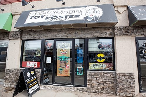 MIKE DEAL / WINNIPEG FREE PRESS
Hollywood Toy and Poster Company astocks highly collectible, pop-culture memorabilia.