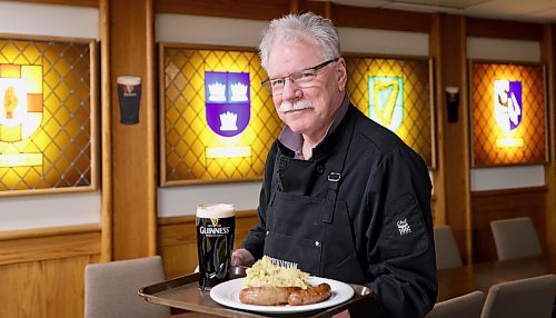RUTH BONNEVILLE / WINNIPEG FREE PRESS &#x2028;
ENT - Homemade - St.Patrick's Day

Photo of Iain Graham with a traditional Irish  dish called Colcannon, served up with sausage and a pint of Guinness at the Irish Association of Manitoba.

Subject: Iain is a longtime volunteer at the Irish Association. He&#x2019;s going to be sharing his recipe with Homemade for Colcannon, a traditional Irish potato dish he makes at the club every year for St. Patrick&#x2019;s Day and Folklorama.

Eva Wasney

March 16th, 2023

