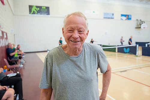 Mike Sudoma/Winnipeg Free Press
Brian Mackenzie in between pickle ball matches at the Winakwa Community Club Friday morning
March 17, 2023 