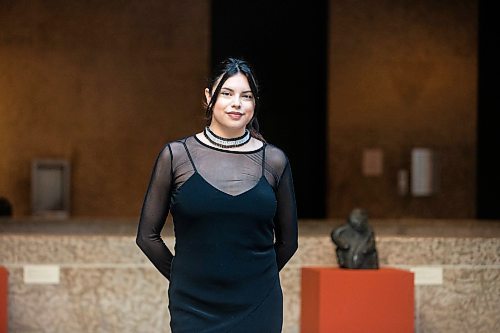 MIKAELA MACKENZIE / WINNIPEG FREE PRESS

Marie-Anne Redhead, the new Assistant Curator of Indigenous &amp; Contemporary Art at WAG-Qaumajuq, poses for a photo in the gallery in Winnipeg on Monday, March 20, 2023. For Jen story.

Winnipeg Free Press 2023.