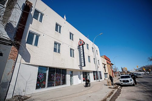 MIKE DEAL / WINNIPEG FREE PRESS
The Manitoba M&#xe9;tis Federation (MMF), the National Government of the Red River M&#xe9;tis announce the opening of Fre Maachi &quot;New Beginnings&quot; at 670 Main Street, a 20-unit transitional Housing First program to assist in the fight to ending homelessness in Winnipeg. 
230320 - Monday, March 20, 2023.