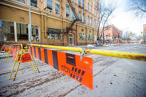 MIKAELA MACKENZIE / WINNIPEG FREE PRESS

Albert Street, blocked off for construction, in front of Plant Lab Botanical Design in Winnipeg on Monday, March 20, 2023. For Chris story.

Winnipeg Free Press 2023.