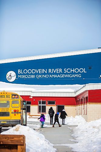 MIKAELA MACKENZIE / WINNIPEG FREE PRESS

Bloodvein River School on Bloodvein First Nation on Wednesday, March 8, 2023. For Maggie Macintosh story.

Winnipeg Free Press 2023.