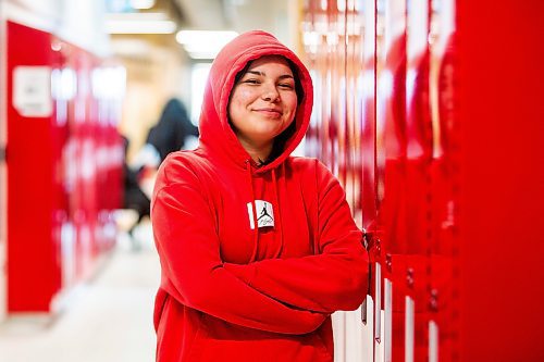 MIKAELA MACKENZIE / WINNIPEG FREE PRESS

Grade nine student and junior chief of the school junior chief and council Marley Cook poses for a photo at Bloodvein River School on Bloodvein First Nation on Thursday, March 9, 2023. For Maggie Macintosh story.

Winnipeg Free Press 2023.