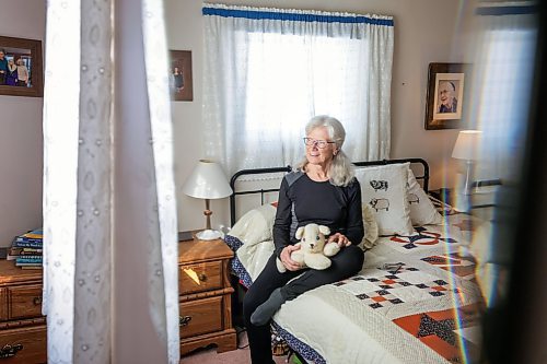 RUTH BON-NEVILLE / WINNIPEG FREE PRESS 

ENT - pandemic women

Portrait of  Dorothy Braun (71yo), reflecting on the precious time she spent with her mother living with her in her home on a small hobby farm during the pandemic. Photo taken from the bedroom her mother stayed in with the quilt on the bed that her mother made and portrait of her mother hanging on the wall next to the lamp.  

Story: Members of the Women&#x573; Institute Manitoba have written a book about their lives during the pandemic. There are 18 short stories/recollections in the book, written by women who live in the rural parts of the province, detailing frustrations and disappointments as well as the unexpected joys that happened at the height of Covid-19

AV Kitching story. 

March 22nd, 2023

