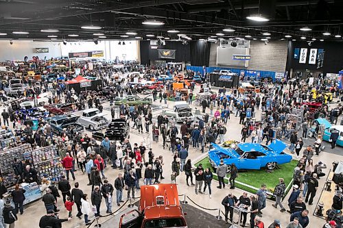 BROOK JONES / WINNIPEG FREE PRESS
Thousands of attend Piston Ring's 46th annual World of Wheels at the RBC Convention Centre in Winnipeg, Man., Saturday, March 25, 2023. 