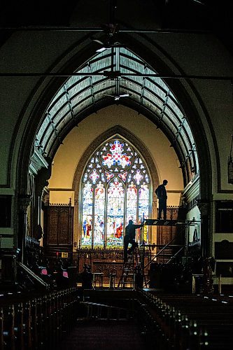 MIKAELA MACKENZIE / WINNIPEG FREE PRESS

Holy Trinity Anglican Church, a historic Gothic revival church that&#x2019;s preparing to mark its 150th anniversary, in Winnipeg on Tuesday, March 28, 2023. For &#x2014; story.

Winnipeg Free Press 2023.