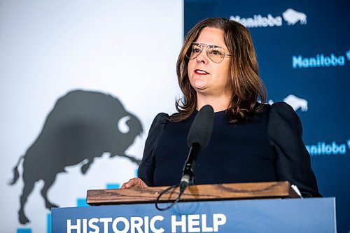 MIKAELA MACKENZIE / WINNIPEG FREE PRESS

Premier Heather Stefanson announces new funding for the Manitoba Venture Capital Fund at their soon-to-be headquarters on Lorimer in Winnipeg on Wednesday, March 15, 2023. For Marty story.

Winnipeg Free Press 2023.