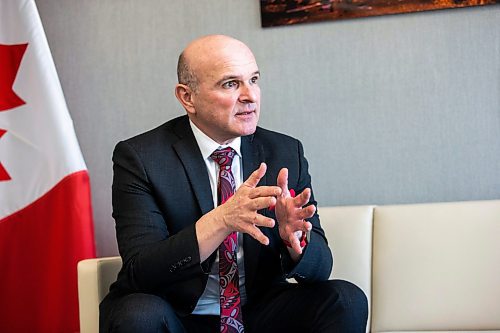 MIKAELA MACKENZIE / WINNIPEG FREE PRESS

Federal Tourism Minister Randy Boissonnault in Winnipeg on Thursday, March 30, 2023.  For Gabby story.

Winnipeg Free Press 2023.