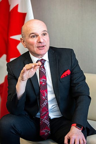 MIKAELA MACKENZIE / WINNIPEG FREE PRESS

Federal Tourism Minister Randy Boissonnault in Winnipeg on Thursday, March 30, 2023.  For Gabby story.

Winnipeg Free Press 2023.