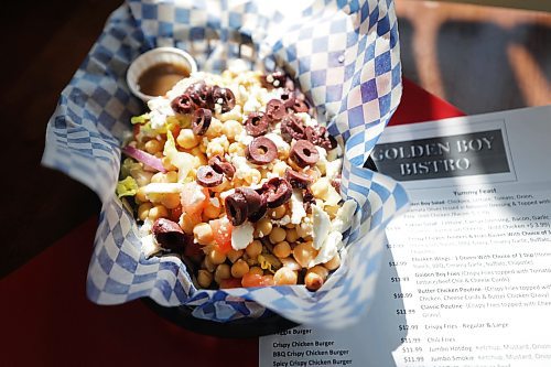 RUTH BONNEVILLE / WINNIPEG FREE PRESS 
Golden Boy Bistro’s chickpea salad 