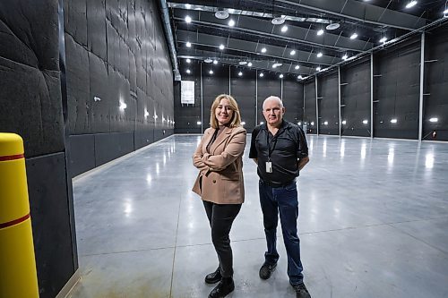 RUTH BONNEVILLE / WINNIPEG FREE PRESS 

BIZ - Big Sky Productions

Photos of Jocelyn Mitchell and Michael Thom in one of their 40 foot high, expansive sound stage centres at  Big Sky Productions. 

Jocelyn Mitchell, Business Development and Marketing manager and Michael Thom, Operations Manager in the newly opened Big Sky Productions Studio .  

Subject: The big new movie production studio (in the old Nygard factory) is open and they're giving us a tour. (FYI I am planning to file right away and run the story Saturday.) (Enter through the main doors under the &quot;BIG SKY&quot; awning and Jocelyn will meet you in the lobby. Also, Big Sky Studios has an active production in the building and confidentiality is imperative when it comes to their sets/people/signage. So, the studio has asked that you don't mention what production is there. You'll still be able to get photos of common spaces and the big stages.)


Martin Cash  | Business Reporter/ Columnist 

March 31st, 2023