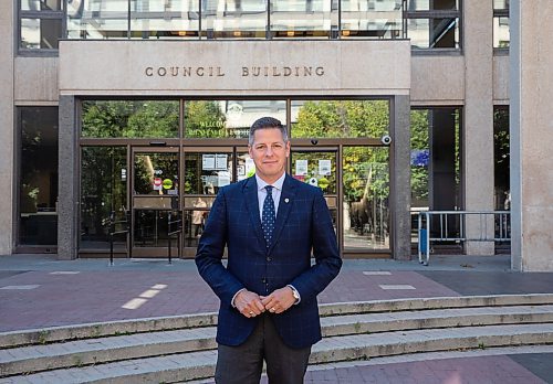 JESSICA LEE / WINNIPEG FREE PRESS

Mayor Brian Bowman is photographed at City Hall on September 27, 2022.

Reporter: Joyanne Pursaga