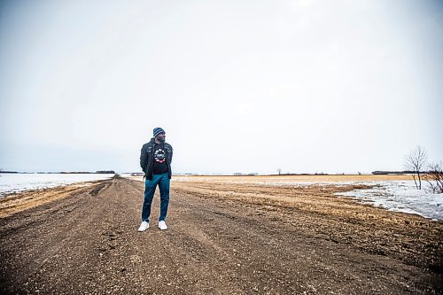 MIKAELA MACKENZIE / WINNIPEG FREE PRESS

Seidu Mohammed poses for a photo near where he crossed the border in Emerson on Monday, April 3, 2023.  For Chris story.

Winnipeg Free Press 2023.