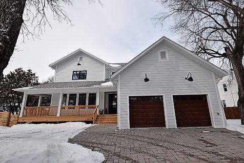 Photos by Todd Lewys / Winnipeg Free Press

The elegant yet eco-friendly two-storey infill design offers about 4,600 sq. ft. of total living space spread out over three levels.