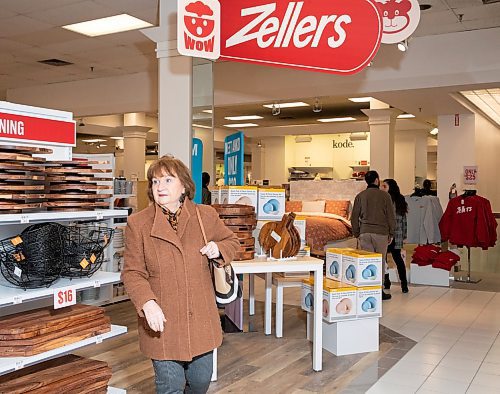 JESSICA LEE / WINNIPEG FREE PRESS

The newly re-opened Zellers, on the second floor of Hudson&#x2019;s Bay at St. Vital Mall is photographed on April 4, 2023. Today is the first day of it&#x2019;s re-opening. The store hired a DJ to play 80&#x2019;s tunes for the occasion.

Reporter: Gabby Piche