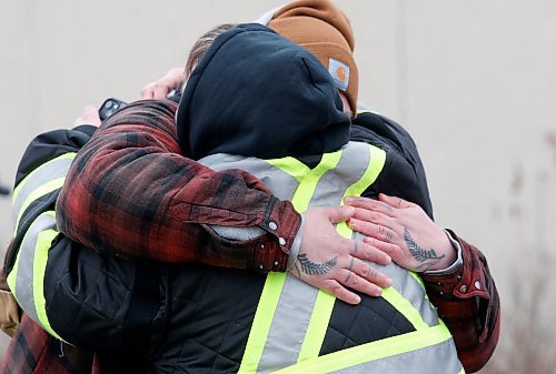 JOHN WOODS / WINNIPEG FREE PRESS
People gather to remember Linda Mary Beardy whose body was found in Brady Landfill Tuesday, April 4, 2023. 

Re: May