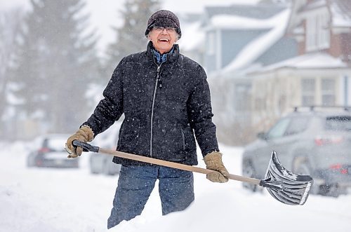 RUTH BONNEVILLE / WINNIPEG FREE PRESS 

Weather Standup - Spring snow storm 

83-year-old, Terry Lane finds lots to still smile about as he shovels the sidewalk in front of his home on Valour Street during Winnipeg's spring snow storm Wednesday.  He finds shovelling a joy for him after running a landscaping business for over 60years in Winnipeg before retiring.  

Winnipeg citizens make the most of a late season Colorado Low that blew in 15 to 25 cm into southern Manitoba accompanied by strong winds and visibility reductions. 


April 5th, 2023