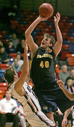 Adam Hartman was named a Canada West second-team all-star in each of his last two seasons with the Brandon University men's basketball team. (Winnipeg Free Press files)