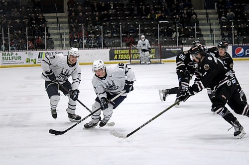 Graduating forward Mathew Gough led the Dauphin Kings in scoring during the team's Manitoba Junior Hockey League quarterfinal series against the Swan Valley Stampeders with seven points in six games. (Lucas Punkari/The Brandon Sun)