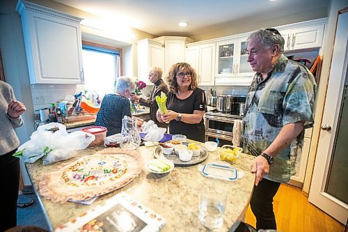 MIKAELA MACKENZIE / WINNIPEG FREE PRESS

Gina Chodirker and Allan Finkel prepare the Seder plate before a Seder dinner marking the start of Passover in the Chodirker household in Winnipeg on Wednesday, April 5, 2023. Standup.

Winnipeg Free Press 2023.