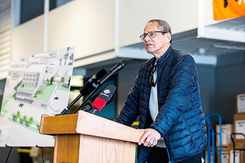 MIKAELA MACKENZIE / WINNIPEG FREE PRESS

Damon Johnston, president of the Aboriginal Council of Winnipeg and Winnipeg Indigenous Friendship Centre board secretary, speaks at the new Winnipeg Indigenous Friendship Centre plan unveiling in Winnipeg on Thursday, April 6, 2023. For Malak story.

Winnipeg Free Press 2023.