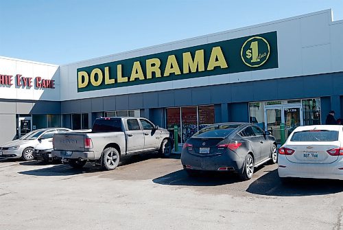 JOHN WOODS / WINNIPEG FREE PRESS
Exterior photo of Dollorama store on Henderson  Sunday, April 9, 2023. 

Re: piche