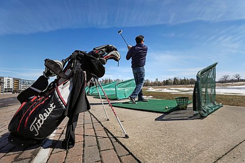 RUTH BONNEVILLE / WINNIPEG FREE PRESS 

LOCAL - shooters driving range open for the 2023 season.

Longtime golfers and Shooters customers, Ron DeLaronde (front) and Steve Dech (rear in green), take in the sunny, warm day on the driving range on their opening day Tuesday. 

Shooters Family Golf Centre &amp; Restaurant are excited to announce their 30th year of business and their opening day of the season 2023 on April 11th. 


Weather story (Malak) 

April 11th, 2023