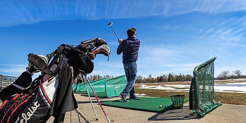 RUTH BONNEVILLE / WINNIPEG FREE PRESS 

LOCAL - shooters driving range open for the 2023 season.

Longtime golfers and Shooters customers, Ron DeLaronde (front) and Steve Dech (rear in green), take in the sunny, warm day on the driving range on their opening day Tuesday. 

Shooters Family Golf Centre &amp; Restaurant are excited to announce their 30th year of business and their opening day of the season 2023 on April 11th. 


Weather story (Malak) 

April 11th, 2023