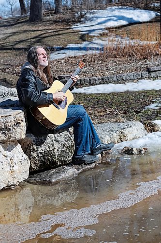 RUTH BONNEVILLE / WINNIPEG FREE PRESS 

GREEN PAGE - Sam Baardman

Portrait of folk singer, Sam Baardman, next to the creek at Kildonan Park Tuesday. 

Story: Green Page.  Veteran of the Canadian folk music scene, Sam Baardman is an accomplished singer/songwriter, photographer and videographer who has been creating art for decades. At the heart of  his work is the theme of environmentalism and the need to restore ecological balance in the world. He will be releasing his fourth full-length album titled Athabasca, on Earth Day, April 22nd at 8:00 pm at the West End Cultural Centre. 
 
Story publication date: Saturday, April 15th, 2023

Reporter: Janine LeGal 

April 11th, 2023