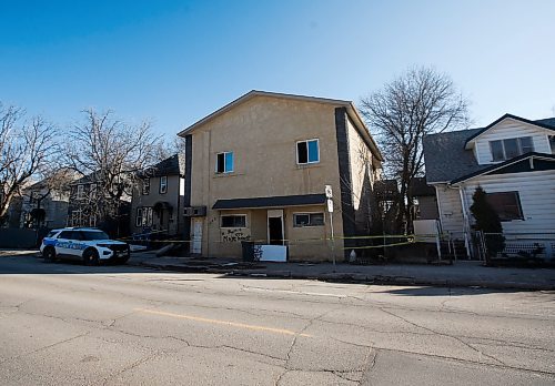 JOHN WOODS / WINNIPEG FREE PRESS
Building at 272 Selkirk that had a fire on the weekend is photographed Monday, April 17, 2023. 

Re: