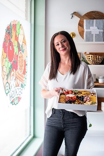 MIKAELA MACKENZIE / WINNIPEG FREE PRESS

Megan McMaster, owner of charcuterie shop Peckish, poses for a photo in her store in Winnipeg on Wednesday, April 19, 2023. For Dave Sanderson story.

Winnipeg Free Press 2023.