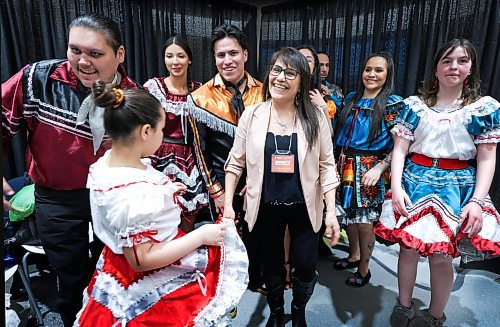 RUTH BONNEVILLE / WINNIPEG FREE PRESS 

LOCAL - Indigenous food/fashion

Photo of local designer. Dawn Flett with her models backstage all dressed in her handmade, original designs for the fashion show.  

Red River College Polytechnic (RRC Polytech) and RBC are hosting the second annual Reaction by Collision event celebrating Indigenous culture and community.  The event highlighted haute couture model runway, delectable cuisines from local chefs, a crafter&#x573; market at the at the Manitou a bi Bii daziigae | RRC Polytech Wednesday. 


See Shelly's story.

April 19th, 2023
