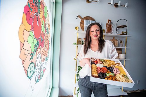 MIKAELA MACKENZIE / WINNIPEG FREE PRESS

Megan McMaster, owner of charcuterie shop Peckish, poses for a photo in her store in Winnipeg on Wednesday, April 19, 2023. For Dave Sanderson story.

Winnipeg Free Press 2023.