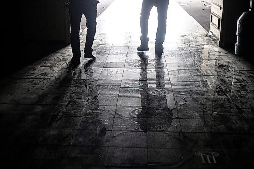 MIKAELA MACKENZIE / WINNIPEG FREE PRESS

The hall of fame tiles on the fifth floor of The Bay, now empty and shuttered before being renovated by the Southern Chiefs' Organization, in Winnipeg on Friday, April 21, 2023.

Winnipeg Free Press 2023.