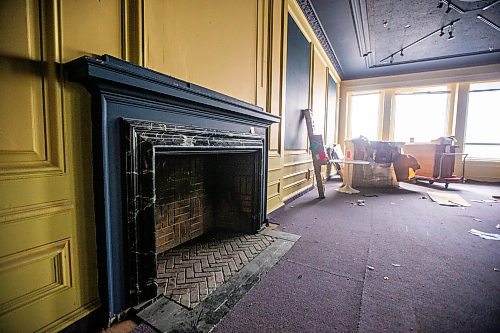 MIKAELA MACKENZIE / WINNIPEG FREE PRESS

An old fireplace on the fifth floor of The Bay, now empty and shuttered before being renovated by the Southern Chiefs' Organization, in Winnipeg on Friday, April 21, 2023.

Winnipeg Free Press 2023.