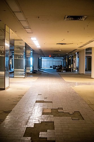 MIKAELA MACKENZIE / WINNIPEG FREE PRESS

The third floor of The Bay, now empty and shuttered before being renovated by the Southern Chiefs' Organization, in Winnipeg on Friday, April 21, 2023.

Winnipeg Free Press 2023.