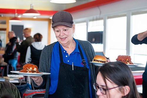 MIKAELA MACKENZIE / WINNIPEG FREE PRESS

Nancy Hansley, who has worked here for 33 years, serves customers on the last day before closing at Sal&#x573; on Main Street in the North End in Winnipeg on Monday, April 24, 2023.

Winnipeg Free Press 2023.