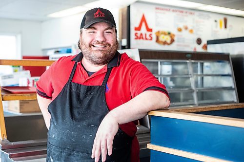 MIKAELA MACKENZIE / WINNIPEG FREE PRESS

Manager Mike Boyce on the last day before closing at Sal&#x573; on Main Street in the North End in Winnipeg on Monday, April 24, 2023.

Winnipeg Free Press 2023.