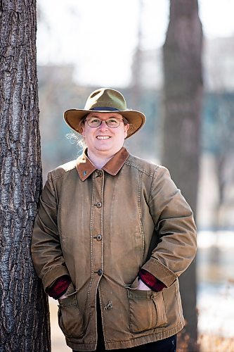 MIKAELA MACKENZIE / WINNIPEG FREE PRESS

Researcher Heather Hinam, who is working with the New Iceland Heritage Museum on a memorial that will honour the fisherfolk who have lost their lives in Manitoba, poses for a photo at the fork of the Red and Assiniboine River in Winnipeg on Tuesday, April 25, 2023. For Jen story.

Winnipeg Free Press 2023.