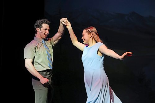 26042023
Members of Mecca Productions presentation of The Sound of Music run through a dress rehearsal at the Western Manitoba Centennial Auditorium on Wednesday evening. The production opens tonight with shows running until Sunday. 
(Tim Smith/The Brandon Sun)