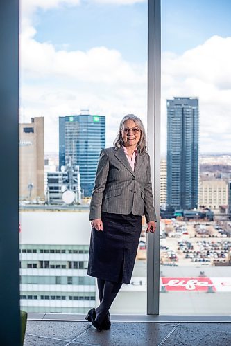 MIKAELA MACKENZIE / WINNIPEG FREE PRESS

Hazel Borys, newly announced director of planning, property and development at the City of Winnipeg, poses for a photo downtown in the Manitoba Hydro building in Winnipeg on Thursday, April 27, 2023. For Kevin story.

Winnipeg Free Press 2023.