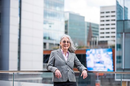 MIKAELA MACKENZIE / WINNIPEG FREE PRESS

Hazel Borys, newly announced director of planning, property and development at the City of Winnipeg, poses for a photo downtown in the Manitoba Hydro building in Winnipeg on Thursday, April 27, 2023. For Kevin story.

Winnipeg Free Press 2023.