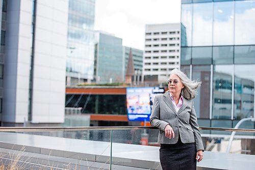 MIKAELA MACKENZIE / WINNIPEG FREE PRESS

Hazel Borys, newly announced director of planning, property and development at the City of Winnipeg, poses for a photo downtown in the Manitoba Hydro building in Winnipeg on Thursday, April 27, 2023. For Kevin story.

Winnipeg Free Press 2023.