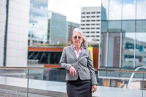 MIKAELA MACKENZIE / WINNIPEG FREE PRESS

Hazel Borys, newly announced director of planning, property and development at the City of Winnipeg, poses for a photo downtown in the Manitoba Hydro building in Winnipeg on Thursday, April 27, 2023. For Kevin story.

Winnipeg Free Press 2023.