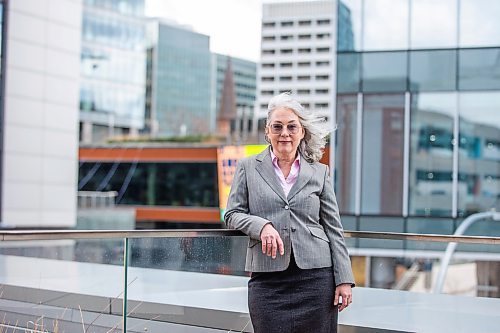 MIKAELA MACKENZIE / WINNIPEG FREE PRESS

Hazel Borys, newly announced director of planning, property and development at the City of Winnipeg, poses for a photo downtown in the Manitoba Hydro building in Winnipeg on Thursday, April 27, 2023. For Kevin story.

Winnipeg Free Press 2023.