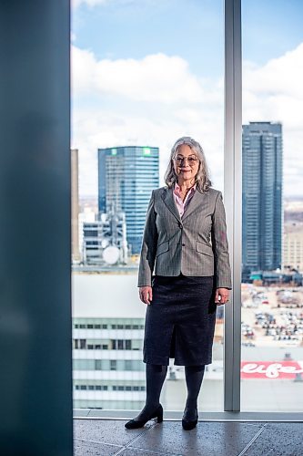 MIKAELA MACKENZIE / WINNIPEG FREE PRESS

Hazel Borys, newly announced director of planning, property and development at the City of Winnipeg, poses for a photo downtown in the Manitoba Hydro building in Winnipeg on Thursday, April 27, 2023. For Kevin story.

Winnipeg Free Press 2023.