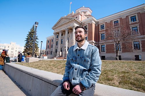 Mike Sudoma/Winnipeg Free Press
U of M walkout co-organizer Levi Newediuk at the University of Manitoba Monday afternoon
May 1, 2023